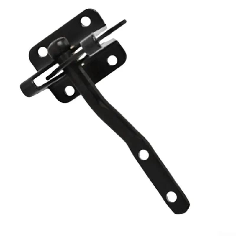 Heavy Duty Automatic Gate Latch Featuring Tough As Nails Self Actuating Mechanism And Secure Padlock Loop Built For Up To 144Mm Gates Straight Forward DIY Hookup Always Locked