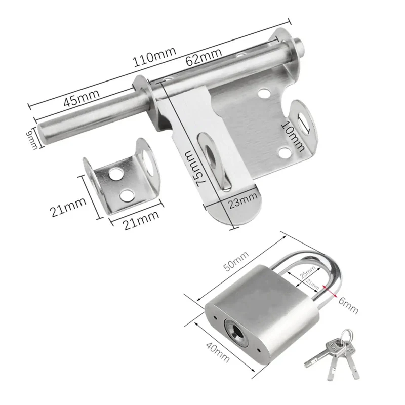 Top Tier Sliding Bolt Door Latch With Mounting Screws Delivers Rock Solid Protection For Barn Doors Outdoor Gates And Pantry Units Automatic Spring Action Guarantees A Firm Hold For Indoor Room Applications