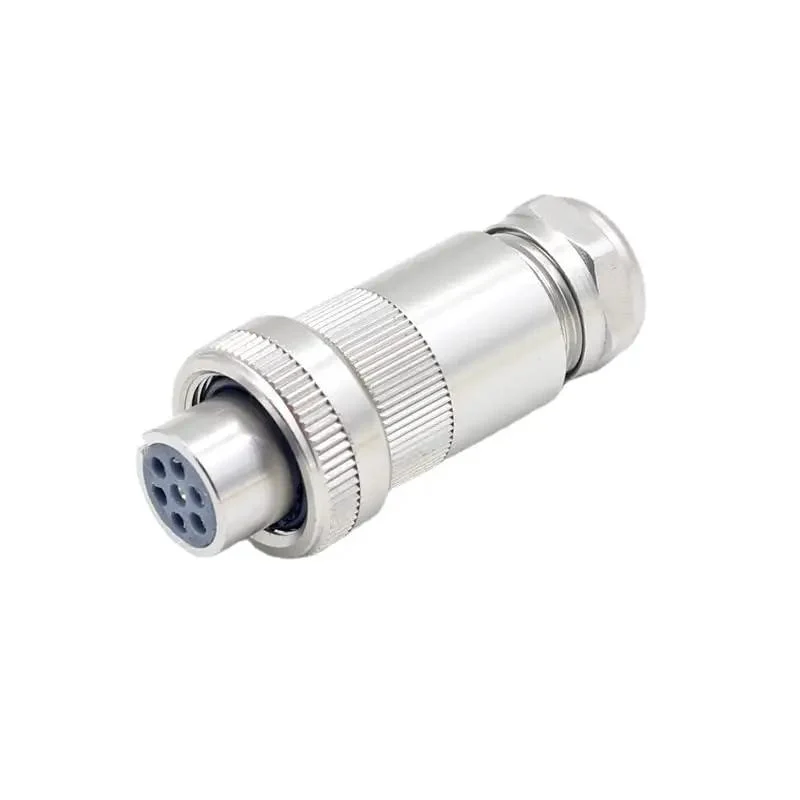 Heavy Duty 7 Core Aviation Plug For Proportional Valve Din En 175201 804 Straight Up Solid Wiring Harness Connector With Dead Nuts Grip And Built Different Durability Guaranteed