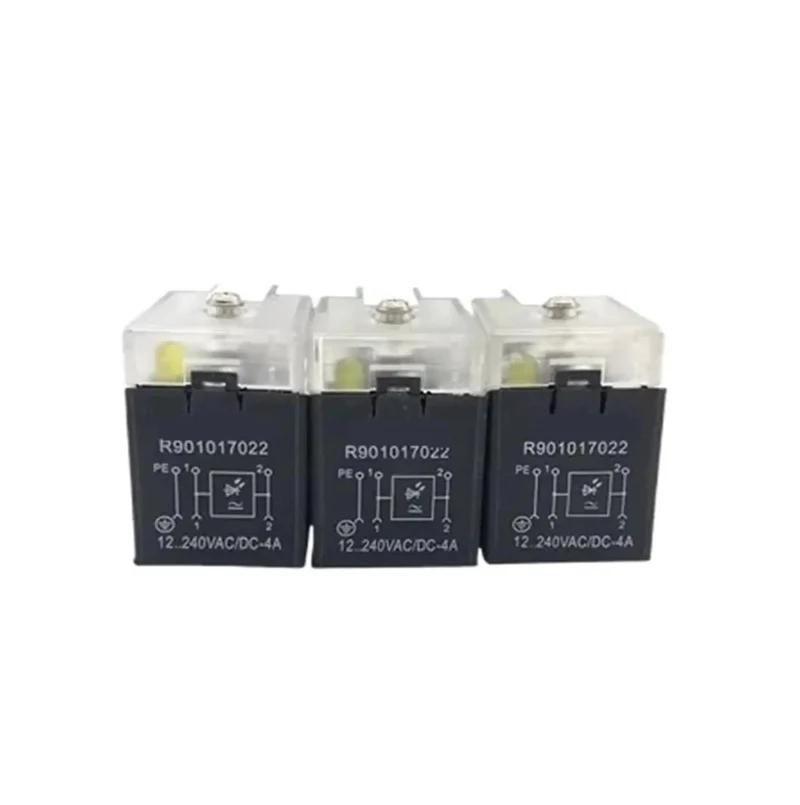Built Tough R901017026 Solenoid Valve Plug And Proportional Coil Connector With Indicator Light Fast Swap Mount 24V Ac Dc Worry Free Hydraulic Replacement For Shop Gear