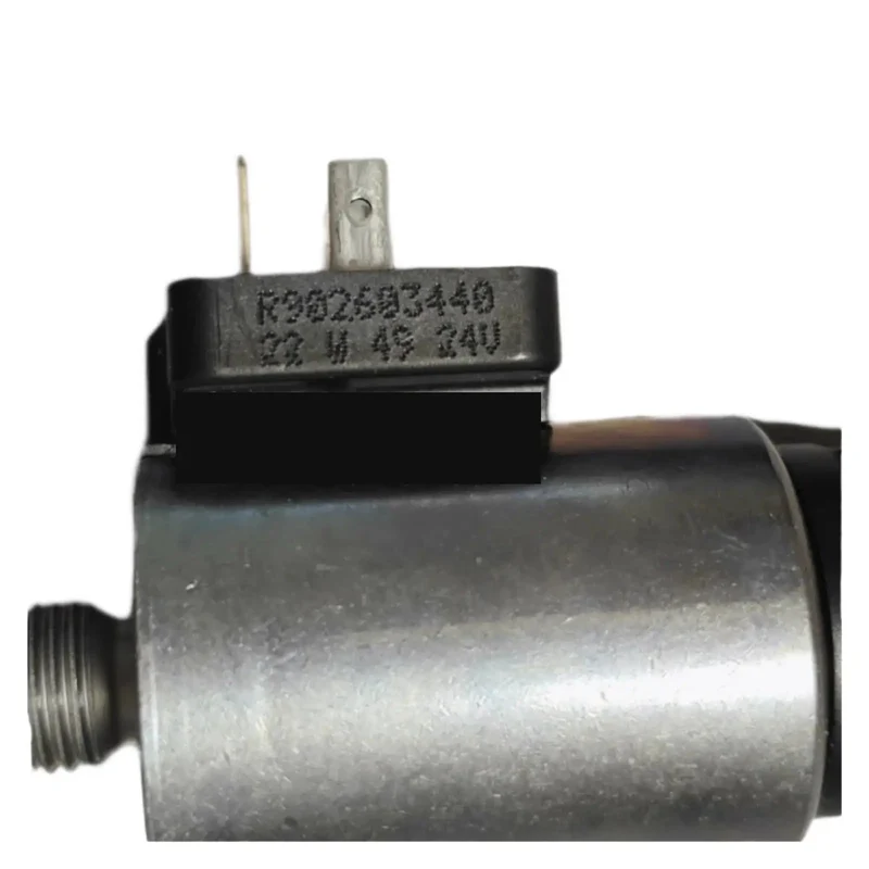 Heavy Duty Electric Proportional Valve Coil Solenoid For Oil Pump Motor With Three Pin Plug Twenty Four Volt Slick Hydraulic Flow Built Wicked Tough For Easy Install And Killer Performance