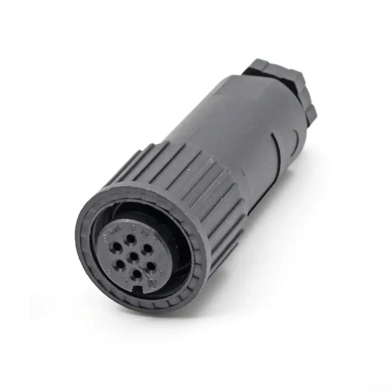High Performance 7 Pin Female Hydraulic Valve Connector Plug For Proportional Control Valves Featuring Ip67 Rugged Plastic Housing And Din En 175 201 804 Compliance Built Tough For Day To Day Grind So You Never Sweat A Single Connection At The Shops