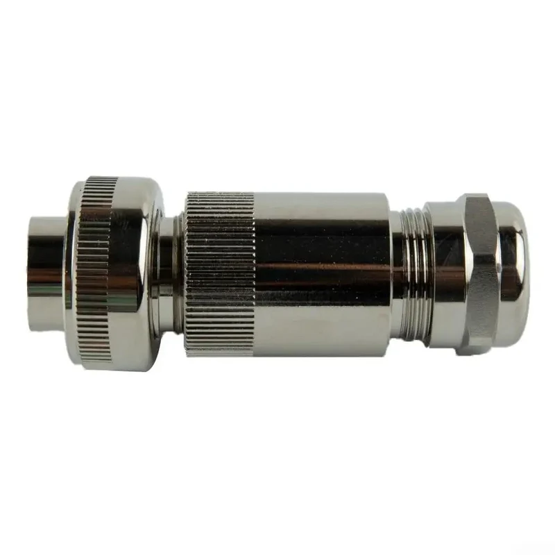 Top Shelf Heavy Duty 7 Pin Metal Hydraulic Proportional Valve Connector IP67 Rated DIN EN175201-804 Standard Waterproof Plug Socket Rugged Broad Multi Brand Compatibility