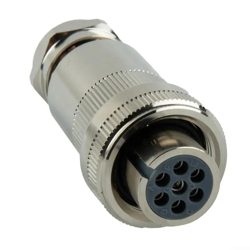 Top Shelf 7 Pin Proportional Valve Connector Plug And Play Design Built Tough For Heavy Duty Hydraulic Systems Rock Solid Connections Zero Fuss Installation Flawless Industrial Performance