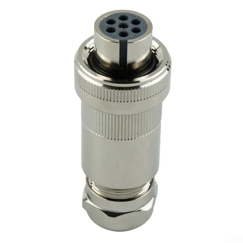 Rock Solid 7 Pin Proportional Valve Connector Working Dead Nuts Right With Rexroth Moog Parker And Atos Hydraulic Valves Featuring Full Metal Housing And IP67 Waterproof Protection