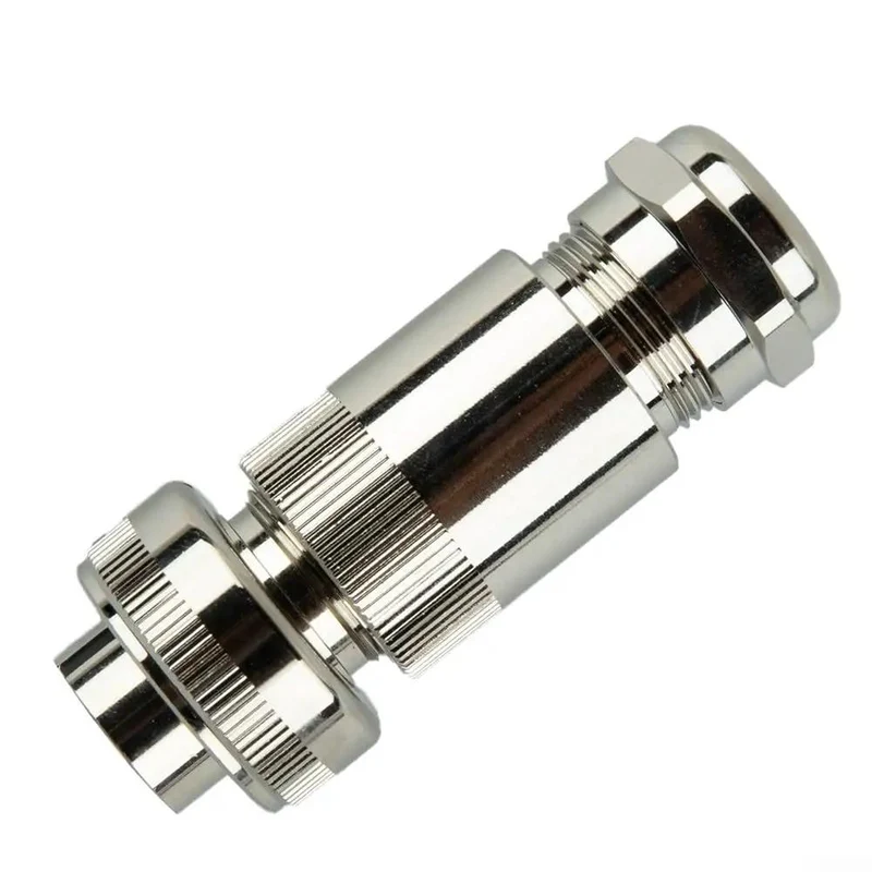 Heavy Duty 7 Pin Proportional Valve Connector Full Metal Female Plug For Industrial Hydraulics IP67 Waterproof Solenoid Valve Built Tough For Rigorous Job Sites And Heavy Machinery Applications