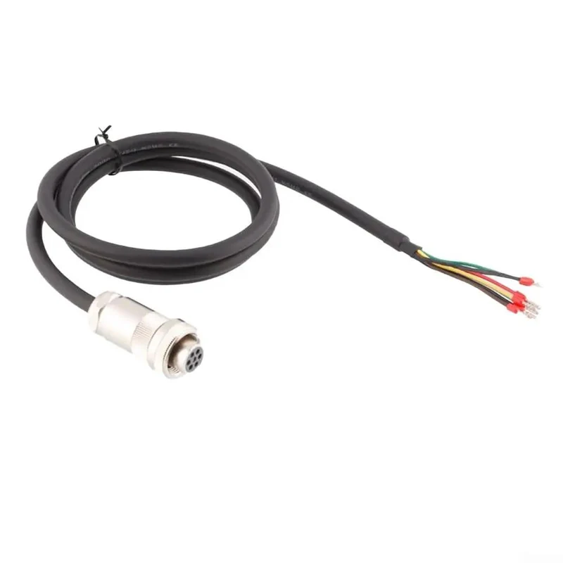 Hella Tough Seven Pin Proportional Valve Connector With One Meter Cable Female Hydraulic Plug Engineered To Meet Din Standards Ip Protected For Rexroth Moog Atos Servo And Solenoid Valves
