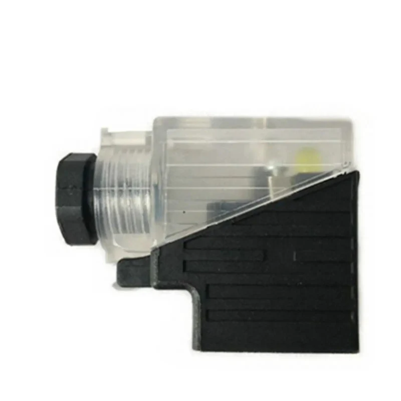 Rock-Solid Solenoid Valve Plug Coil R901017022 with built-in indicator light proportional valve connector direct drop-in replacement for tight spaces sturdy construction