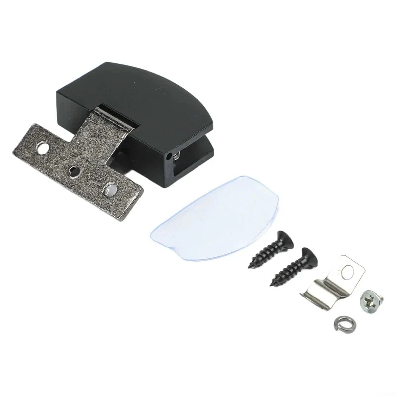 Heavy Duty Frameless Glass Door Hinge And Zinc Alloy Cabinet Clamps For 8 Millimeter Panels Smooth Glide Fit For Wine Racks And Display Cases Matte Black Hardware That Nails The Job