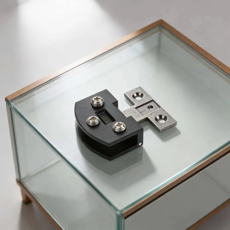 Heavy Duty Frameless Glass Door Hinge And Zinc Alloy Cabinet Clamps For 8 Millimeter Panels Smooth Glide Fit For Wine Racks And Display Cases Matte Black Hardware That Nails The Job