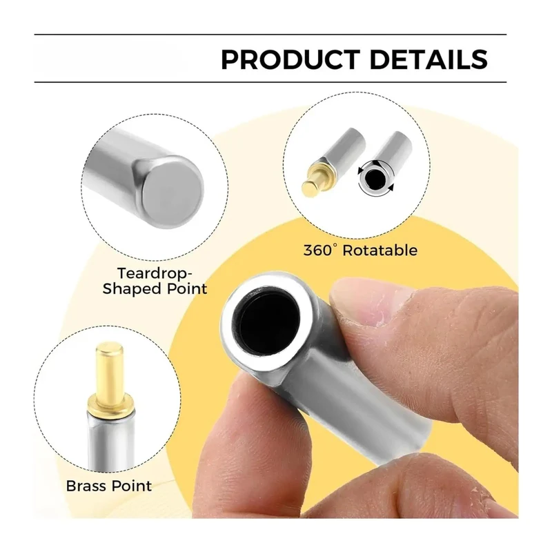 Workhorse Grade 12 Piece Weld On Bullet Hinges For Yard Gates Top Shelf Heavy Duty Carbon Steel Barrel Joint With Quick Tack Install 120 X 16 Mm 9 Mm Pin Profile