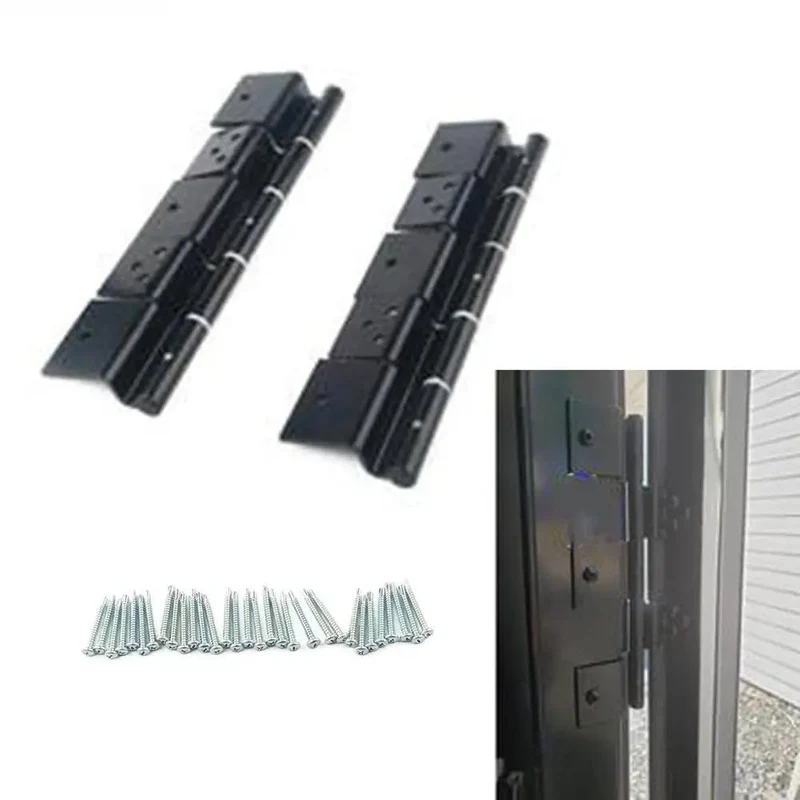 Rock Solid Aluminum RV Door Hinges Complete Replacement Kit For Fifth Wheels And Motorhomes Zero Hassle Setup Heavy Duty All Weather Outdoor Hardware Included Smooth Lightweight Rig Upgrade