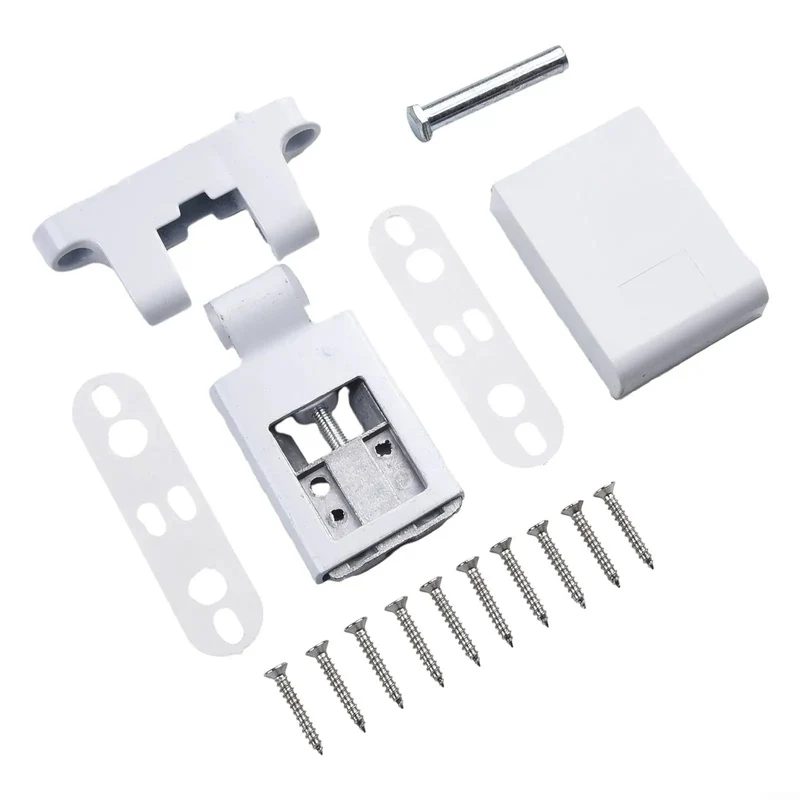 Heavy Duty Aluminum Alloy Flag Hinge Set For Double Doors Rock Solid Steel Frame Mount Premium White Coating Easy Install Smooth Swivel Tough As Nails And Ready To Roll