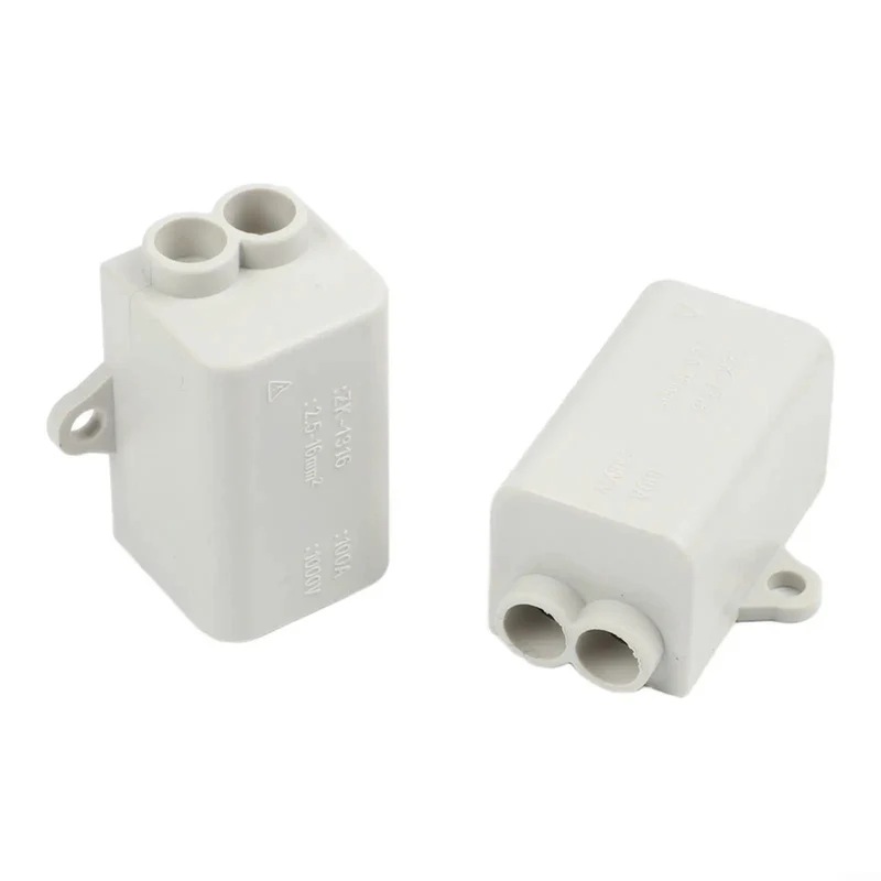 Heavy Duty T Shape Terminal Block Quick Wire Connector 1000V 100A Cable Splitter For Easy Branching Main Lines Without Any Cutting Or Stripping Zero Hassle Setup For Pros And Weekend Warriors