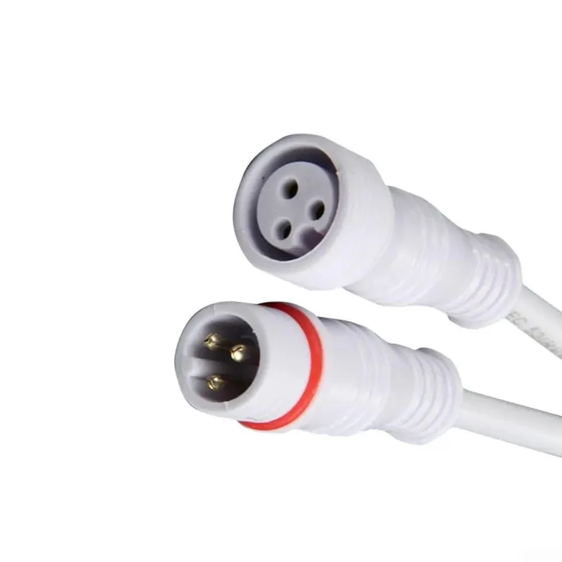 Heavy Duty IP65 Waterproof LED Connectors 5 Pair 3 Pin 22AWG Wiring Harness Cable For Off Road Trucks And Security Cameras Badass Sealed Connection Zero Leak
