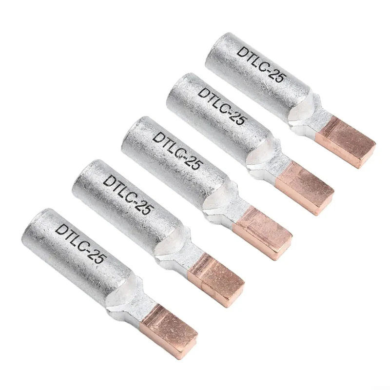 Heavy Duty Copper Aluminum Terminal Block 5 Pack Secure Screw Lock Wiring Connector For Electric Meter Boxes Low Heat Safe Power Transmission Straight Up No Fuss Install Real Deal Quality