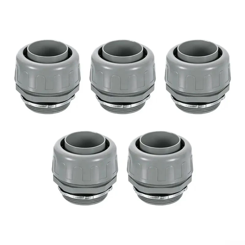 Five Pack Boss Grade 2 Inch NPT Nonmetallic PVC Flexible Conduit Connector Set With 180 Degree Bend For Zero Struggle Wiring And Quick Hookup On Every Residential Or Trade Project