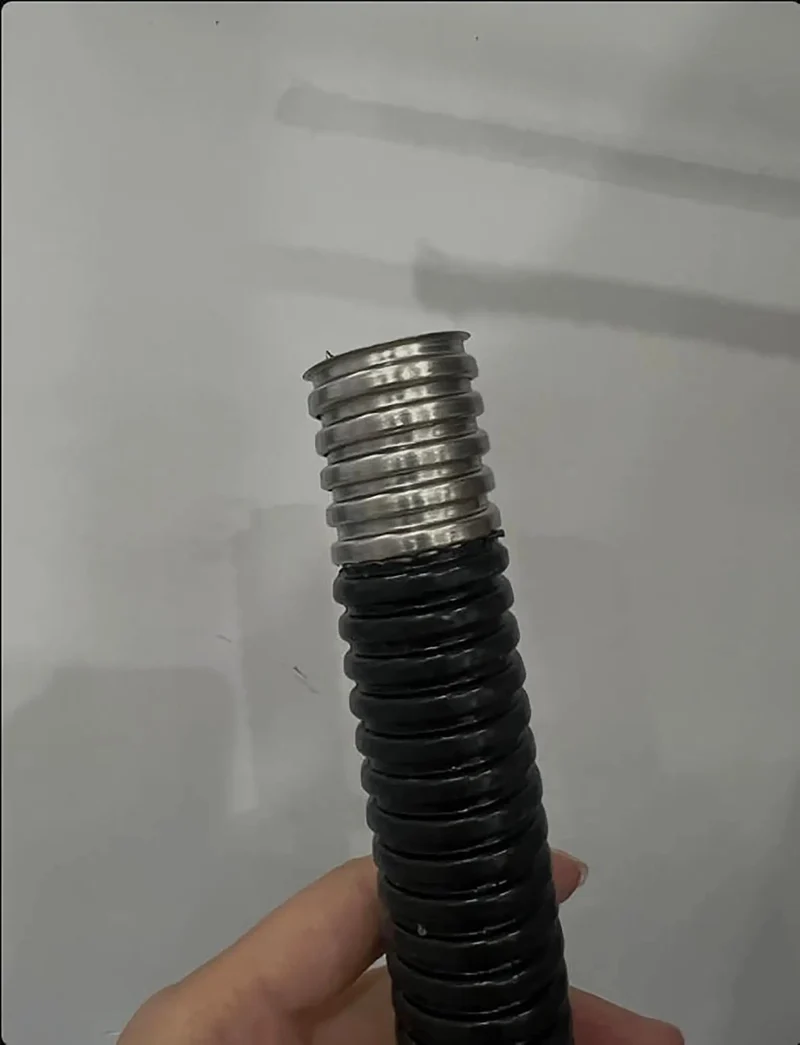 Heavy Duty Flexible Pvc Coated Metal Conduit With Slick Corrugated Wire Protection Sleeving For Train Lines And Railway Cables Kickass Weatherproof Build Rock Solid For Every Electrical Project