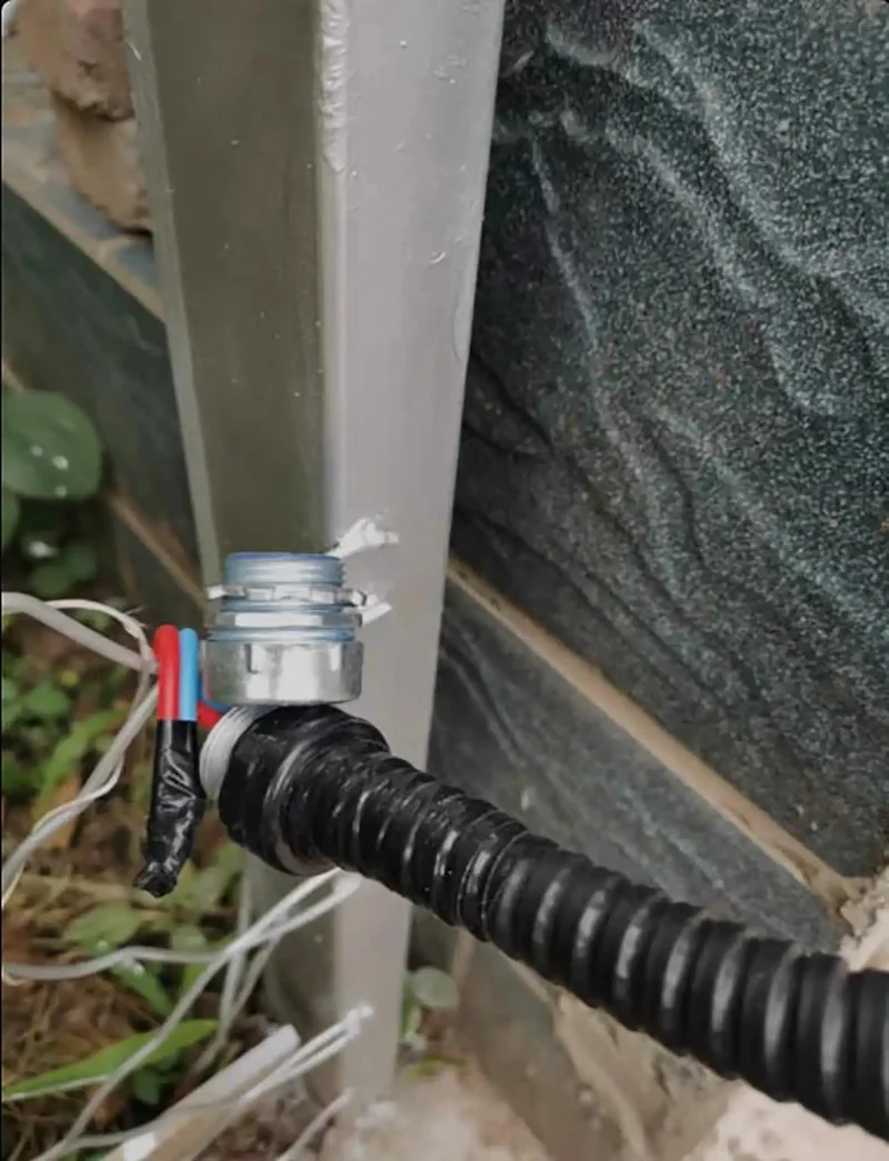 Heavy Duty Flexible Pvc Coated Metal Conduit With Slick Corrugated Wire Protection Sleeving For Train Lines And Railway Cables Kickass Weatherproof Build Rock Solid For Every Electrical Project
