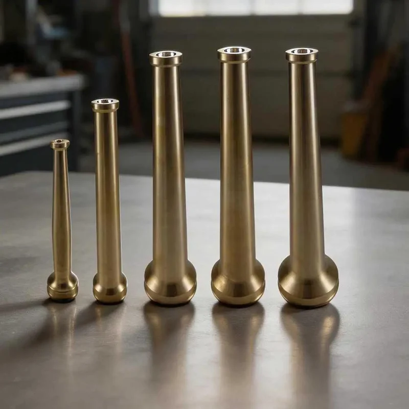 Built Tough Brass Fire Hose Nozzle One And A Half Inch Npt Thread High Pressure Firefighting Sprinkler Control Valve Top Notch Leak Resistant Design Heavy Duty Heat Proof Gear For Real World Jobs