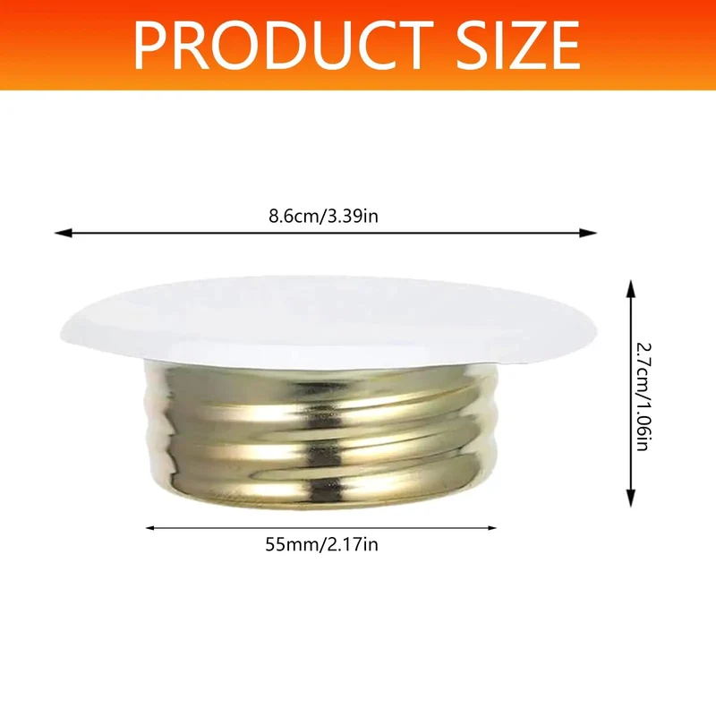10 Pcs Universal Fire Sprinkler Concealment Cover Plates Thick Iron Decorative Pipe Caps Zero Fuss Install Knockout Ceiling Finish Dead Simple Snap In Setup Upgrading Your Space The Right Way