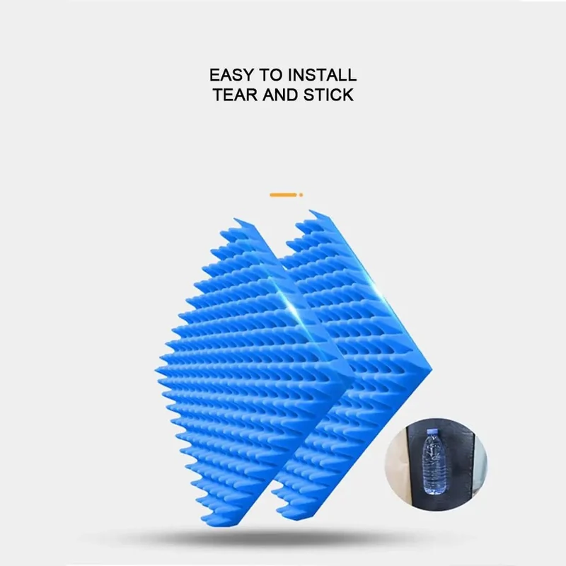 High Density Egg Crate Acoustic Foam Panels Self Adhesive Flame Retardant Sound Dampening Sheets Killer Noise Blocking For Home Recording Studios And Offices Sweet Real Deal Wall Therapy Upgrade