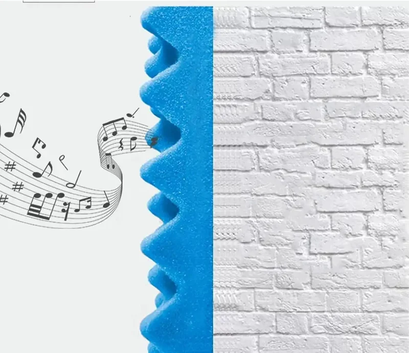 Easily Muffle Room Chatter And Kick Extra Echoes To The Curb With These Rock Solid Self Adhesive Acoustic Foam Panels Yellow Professional Grade Soundproof Roll