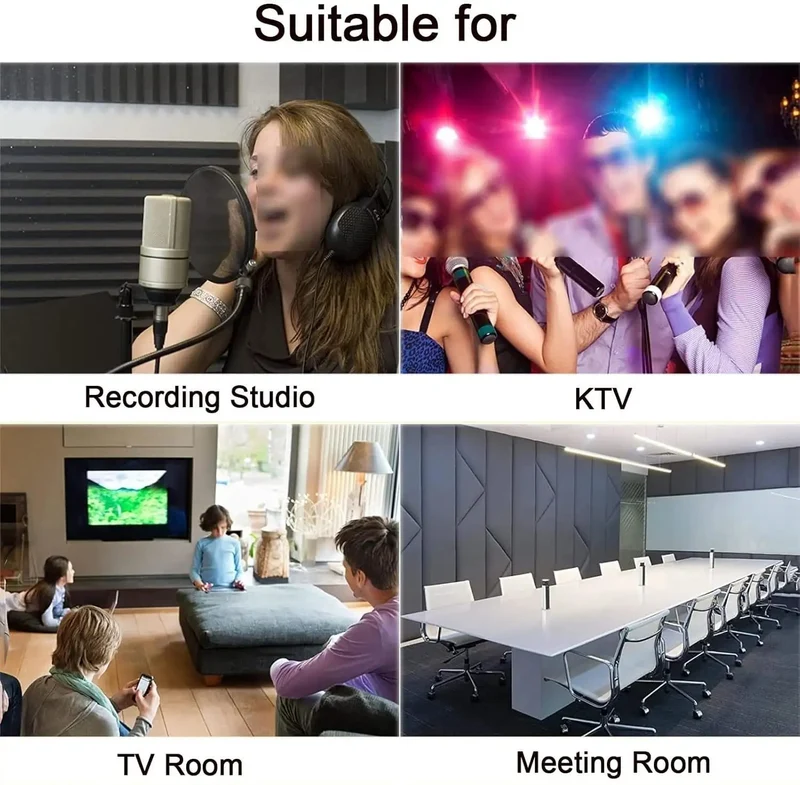 Slick Light Grey High Density Acoustic Foam Panels 3cm Sound Absorbing Wall Tiles For Straight Up Home Recording Studios Kick Room Echoes Scratch Rugged Noise Dampening Foam Pack Of 45