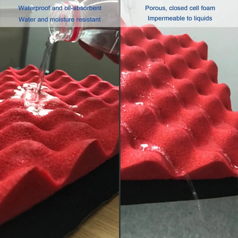 Kickass Heavy Duty Sound Proof Padding, High Density Acoustic Foam Rolls, Killer Studio Wall Panels For Noise Cancelling And Water Resistant Room Treatment, No Sweat Install