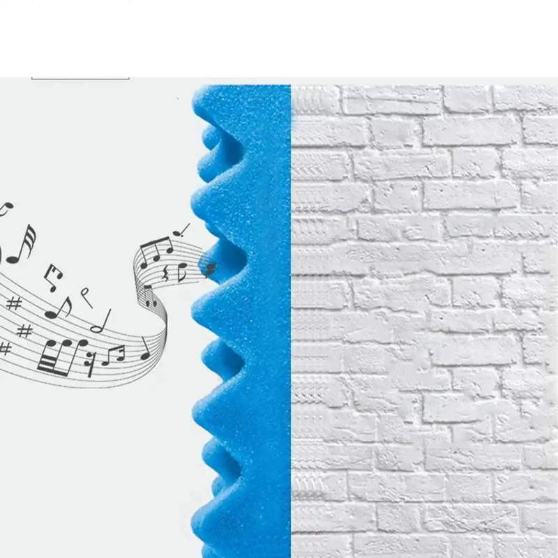 Heavy Duty Closed Cell Soundproof Foam Panels For Quick Home Upgrade With Peel And Stick Backing That Quiets The Block Fast And Keeps Your Studio Setup Crisp Without Any Extra Fuss