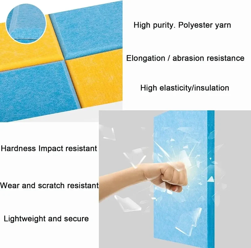 High Density Acoustic Foam Panels With Fabric Wrap To Kill Echoes And Smooth Room Tone In Studios Or Home Offices Rock Solid Sound Treatments That Are Straight Up Game Changers For Creative Spaces Comes As Fifty Pack At Five Cm Thick