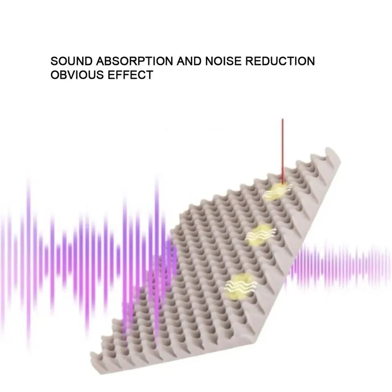 Heavy Duty Self Adhesive Egg Crate Acoustic Foam Roll For Home Studio Soundproofing No Sweat Install Noise Dampening Wall Panels Flame Retardant Sound Absorbing Sponge Crushes Echo Like A Champ Red 1M X 10M X 5Cm