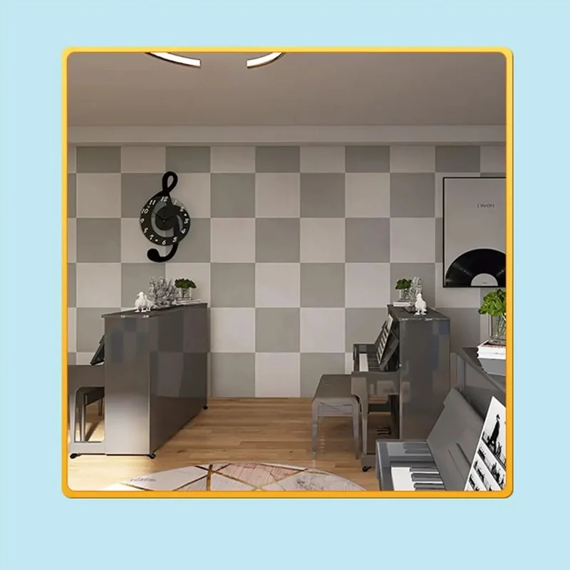 Heavy Duty Soundproof Wall Panels With Adhesive High Density Acoustic Foam Rolls For Studio Noise Dampening And Home Podcast Rooms Custom Cut Closed Cell Rubber That Smashes Room Reverb Cold Without Stealing Your Cash Or Time