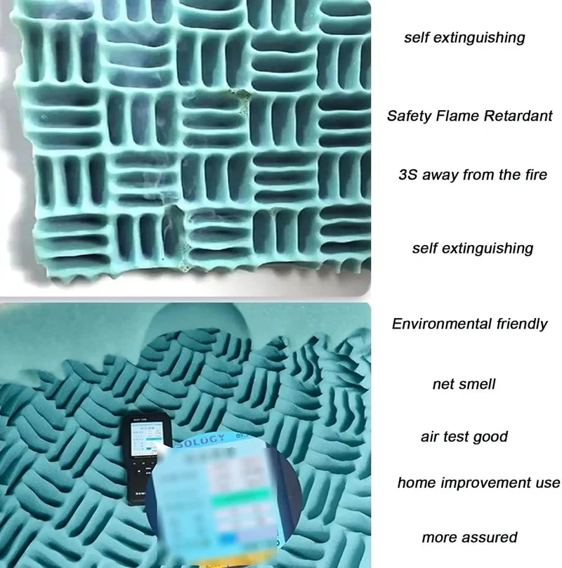 High Density Sound Proofing Foam Panels With Reliable Self Adhesive Back For Studio Home Office Noise Killer Fire Resistant Acoustic Tiles That Straight Up Silence Rooms And Boost Quality