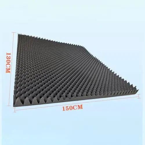 Game Changing Egg Crate Foam Acoustic Panels For Upright Piano Room Soundproofing Wall Padding Black Noise Reduction Heat Insulation Pads To Kill The Echo And Keep It Tight