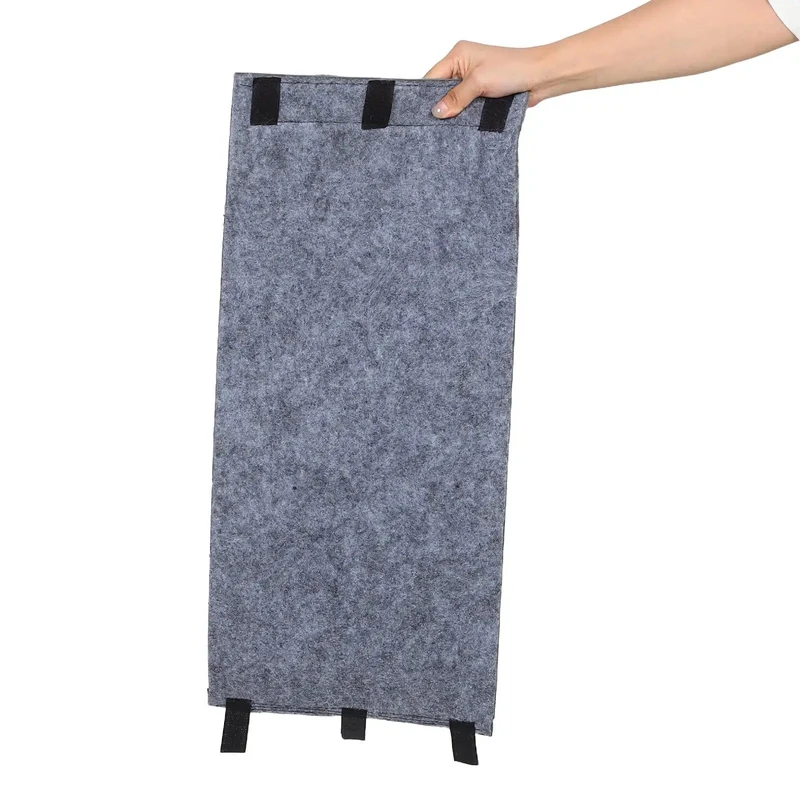 Self Adhesive Soundproof Foam Boards For Ac Compressor Units With Thick Sponge Noise Reduction Blanket For Outdoor Ac Soundproofing No Sweat Install And Solid Noise Stopping Power