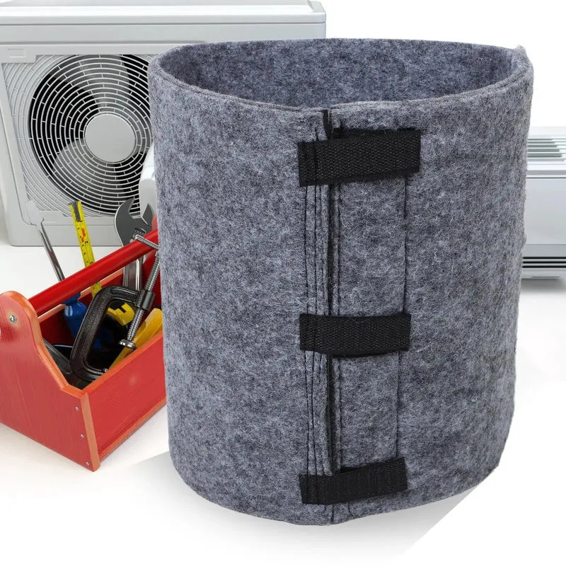 Self Adhesive Soundproof Foam Boards For Ac Compressor Units With Thick Sponge Noise Reduction Blanket For Outdoor Ac Soundproofing No Sweat Install And Solid Noise Stopping Power