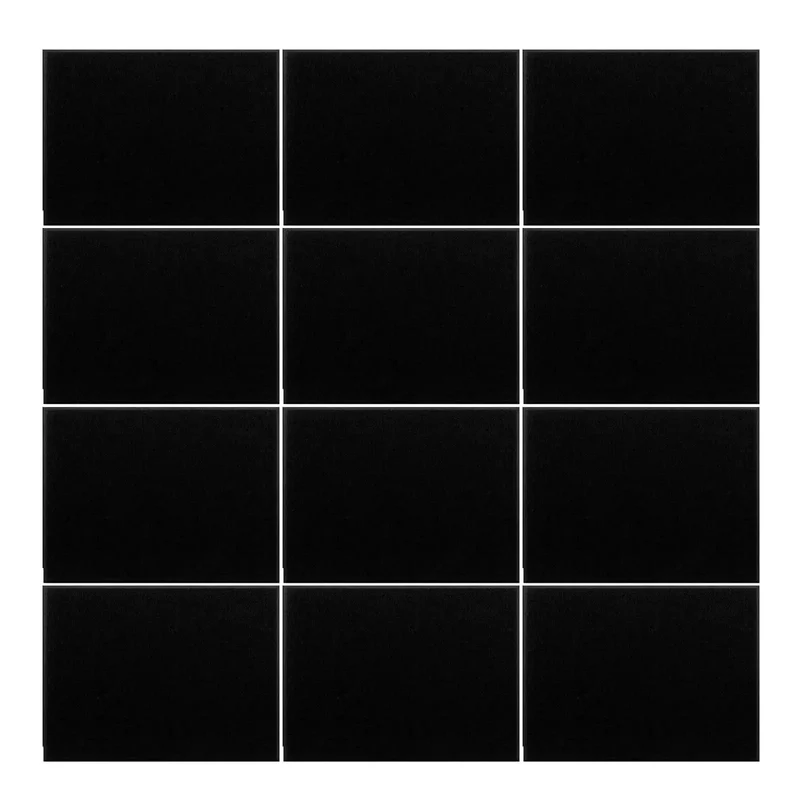 12 Pack Soundproof Acoustic Wall Panels With Strong Adhesive Backing Textured Polyester Fiber Noise Reduction Tiles For Home Studio Bedroom Setup Snag Peaceful Vibes Right Now