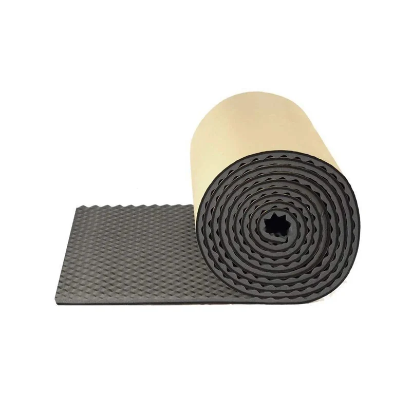 Top Tier Acoustic Foam Panels 1M X 5M 3CM Thick Vibrant Red Sound Proofing Wall Tiles For Recording Studio Dance Room Home Gym Noise Dampening Game Changer Setup