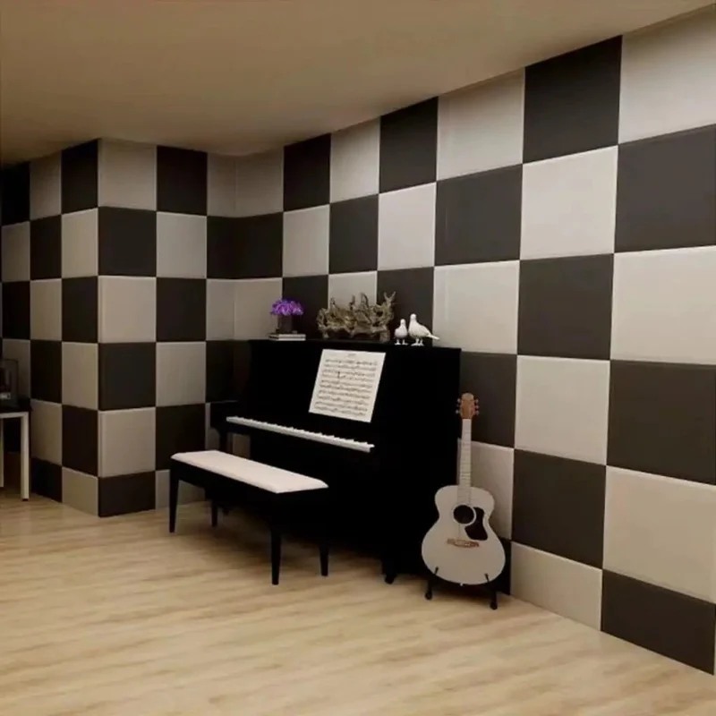 Solid Soundproof Foam Panels For Home Studio Acoustic Wall Tiles With Beveled Wedge Design Flame Retardant Polyurethane Insulation Bricks Crush Echo And Block Room Noise 12 Pack Next Level Audio Gear Boasting Pro Grade Build Smooth Finish For Any Project