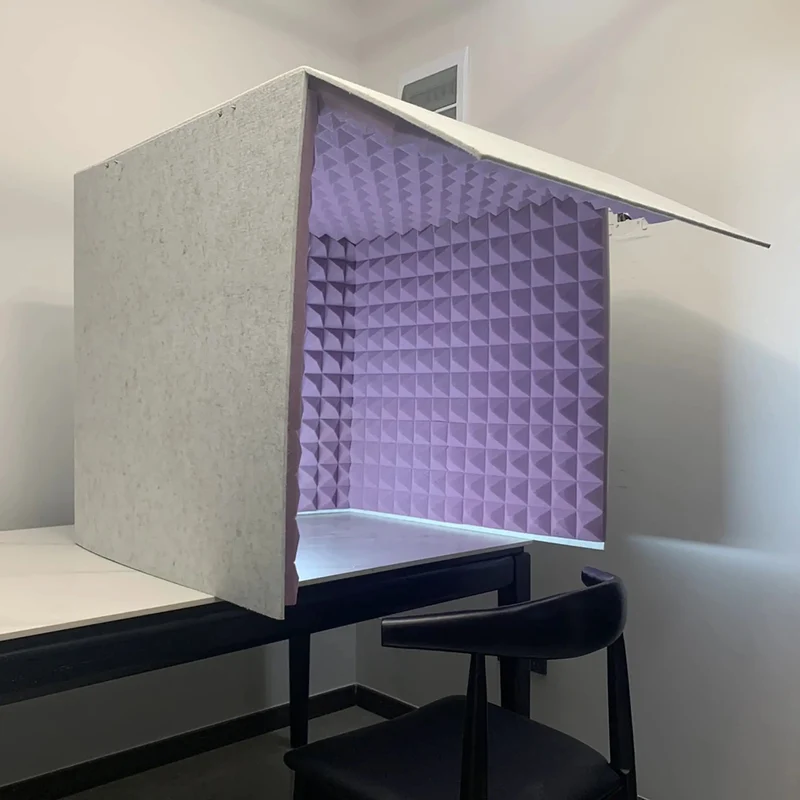 Portable Desktop Sound Booth Packed With High Density Acoustic Foam Cube For Microphones To Block Room Noise And Lock In Straight Fire Vocals Every Day Build A Legit Home Studio And Ditch Background Echo For Crisp Podcast Tracks
