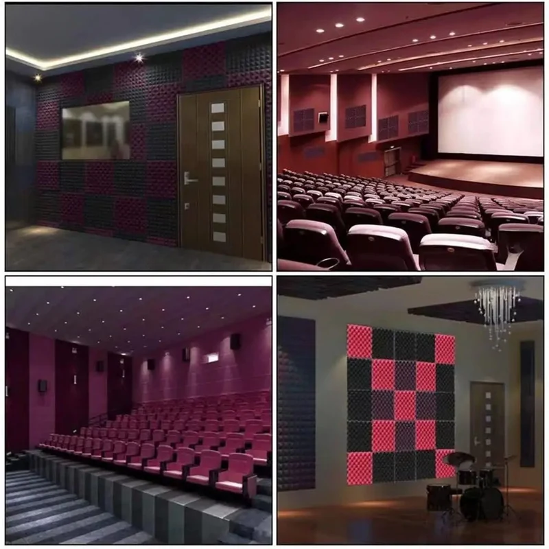 Built Legit Egg Crate Acoustic Foam Panels 9 Piece Set Top Shelf Sound Blocking Wall Padding Flame Retardant Game Changer Noise Reduction Studio And Home Audio Treatments 12 By 12 By 2 Inches