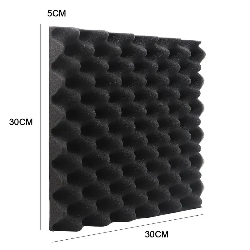 Built Legit Egg Crate Acoustic Foam Panels 9 Piece Set Top Shelf Sound Blocking Wall Padding Flame Retardant Game Changer Noise Reduction Studio And Home Audio Treatments 12 By 12 By 2 Inches