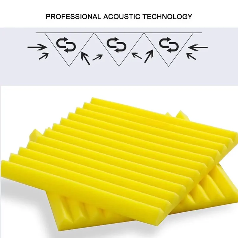Top Shelf 20 Piece Grey Sound Proof Foam Panels For Professional Home Recording Studio Acoustic Treatment High Density Flame Retardant Wedge Tiles Quick Setup Vibe Shaper