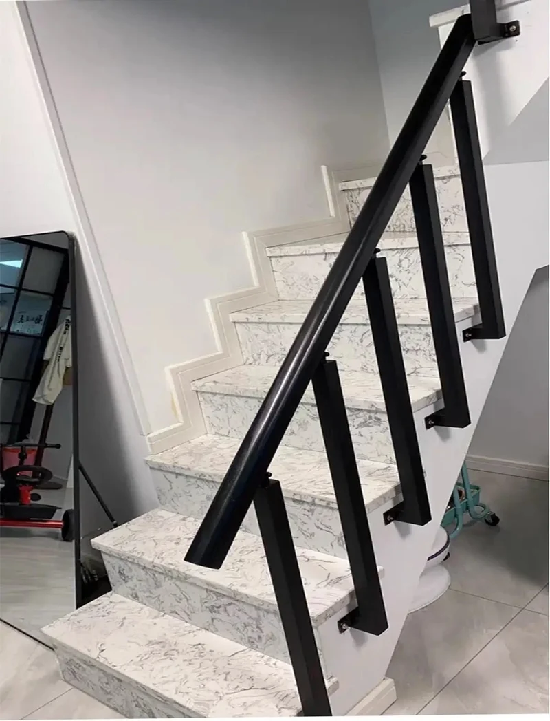 Heavy Duty Black Iron Balusters 8 Pack Rust Resistant Railing Spindles With Secure Flat Brackets Hella Tough Deck Stair Guardrails Porch And Patio Posts That Actually Hold Up