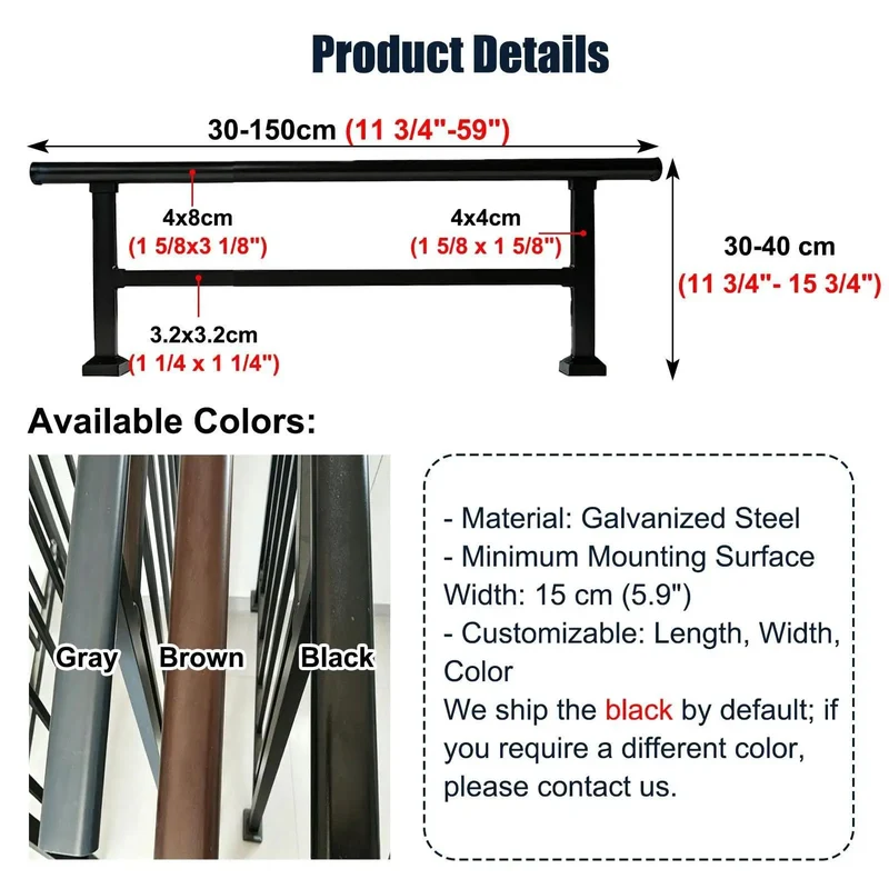 Boost Your Deck Safety Levels With This Heavy Duty Patio Railing Extension Designed For Raising Low Walls Providing A Rock Solid Double Rail Guardrail For Carefree Outdoor Relaxation
