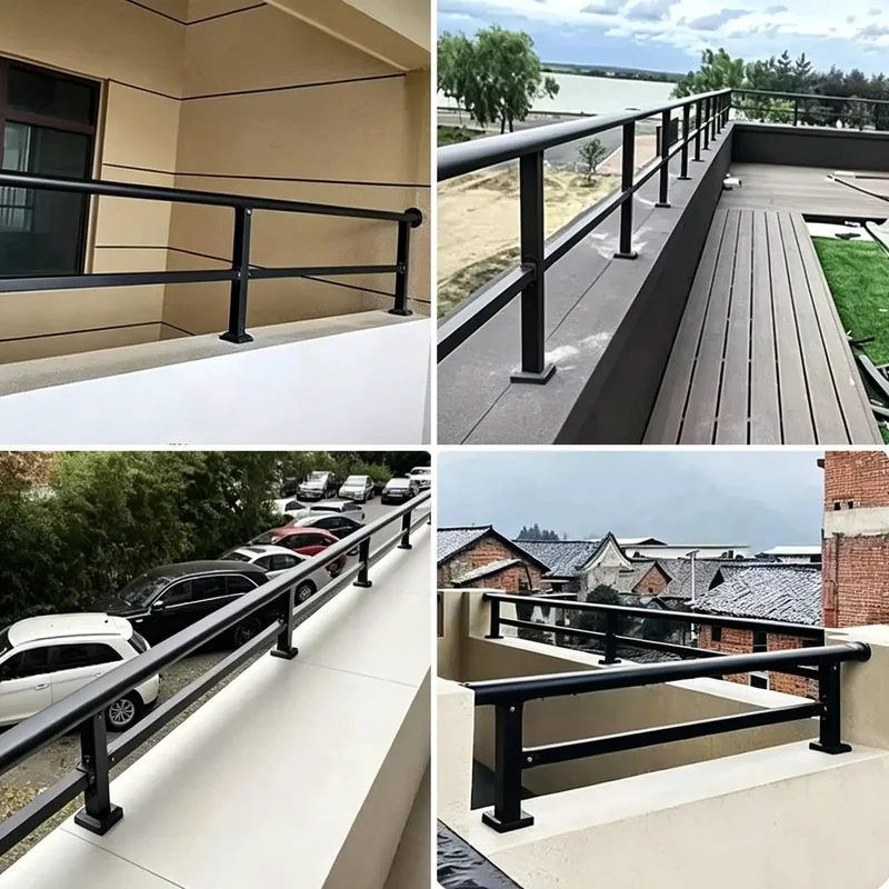 Take Your Outdoor Safety Game To The Next Level With This Hella Secure Exterior Railing. Built For Rooftop Terraces And Balconies, This Double Post Wall Extender Keeps Children And Pets Protected While Giving Your Low Parapet A Serious Upgrade.