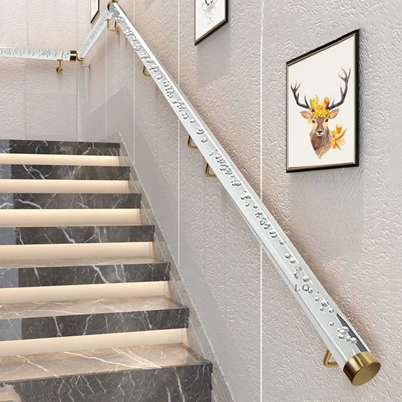 Clear Acrylic Railing Panels With Heavy Duty Silver Brackets Cut To Length From Half Meter On Up For Patios And Stairs Built Tough No Sweat Diy Assembly
