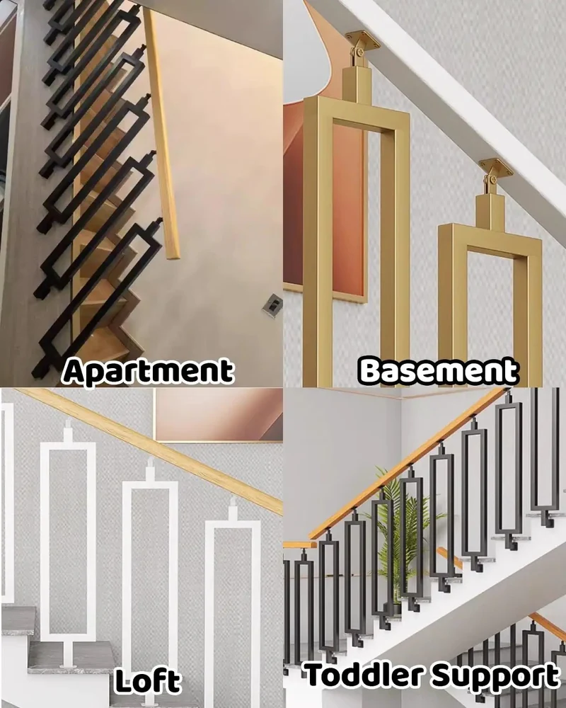 Rock Solid Adjustable Angle Stair Railing Bracket For Balusters And Spindles With Hella Tough Steel Build Perfect For Deck Porch Or Outdoor Stairs Featuring Smooth 0 To 270 Degree Rotation For Wood Or Metal Railings