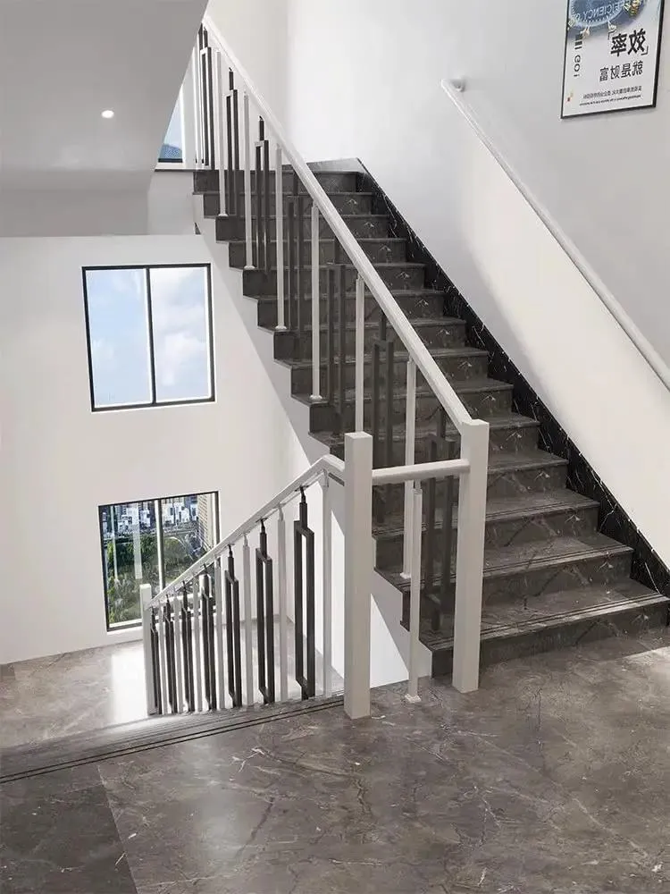 Eight Piece Metal Baluster Kit For Outdoor Deck And Porch Railing Featuring No Sweat Install And Badass Hold Strength For A Fresh Modern Banister Upgrade That Gives Your Yard A Totally Legit Glow Up